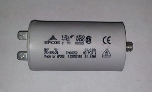 030B0415 / 12.5CAP - Motor Capacitor 450 Volt