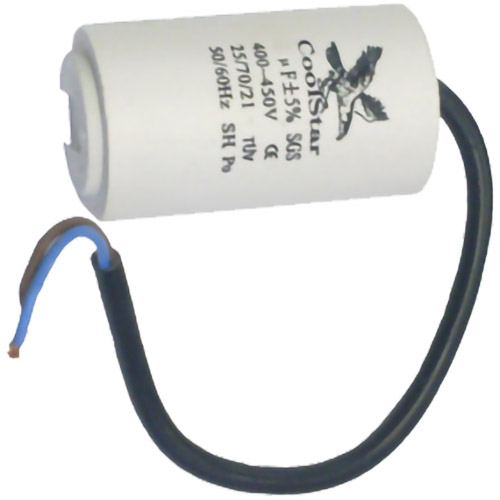 12.5µF Motor Capacitor With Wire