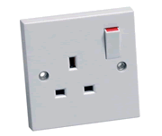 CEDSSK1 - Switched Socket 1 Gang 13Amp