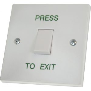 DRB-001N-PTE Press To Exit Push Button (Surface)