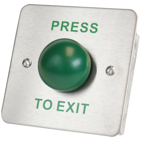 DRB-004F-PTE Domed Press To Exit Push Button