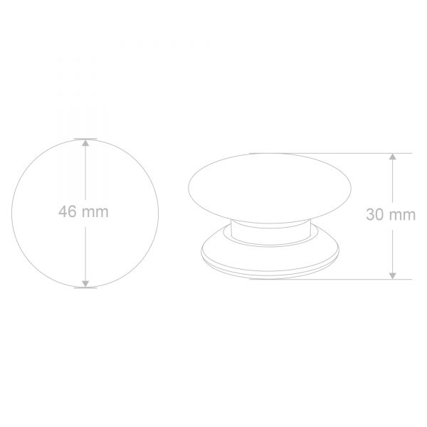 Fibaro The Button Dimensions