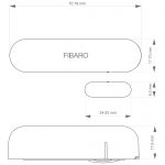 Fibaro Door and Window Sensor Dimensions