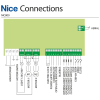 Nice MC800 Connections Diagram