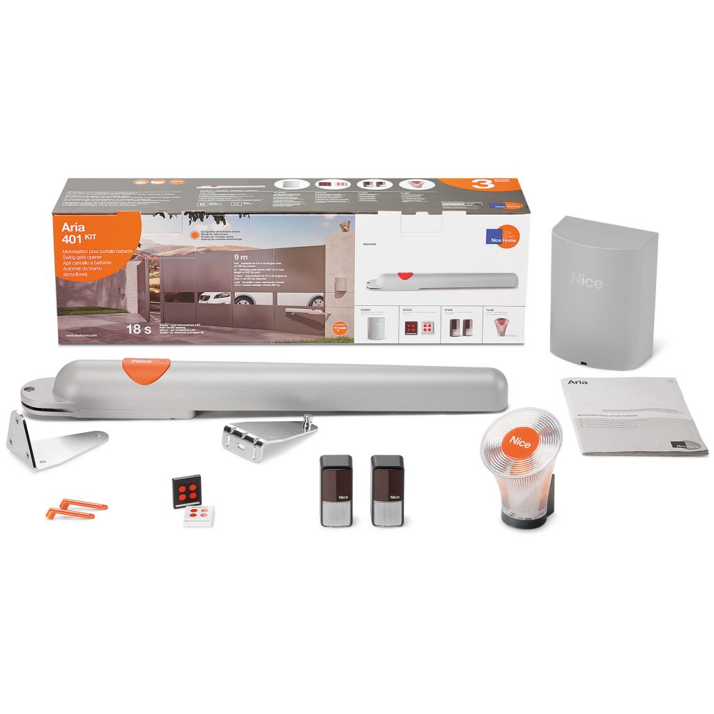 NiceHome Aria 401 Kit Contents