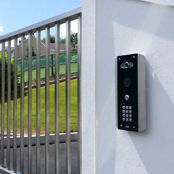 AES PRED2-WIFI-ABK Intercom Beside A Gate