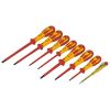 VDE Screwdriver Set - 8 Piece Slotted