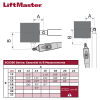LiftMaster SCS300 Series Geometry