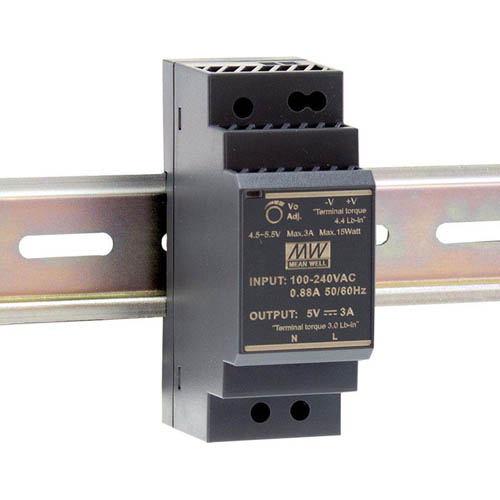 Meanwell HDR-30 Series DIN Rail PSU