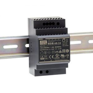Meanwell HDR-60 Series DIN Rail PSU
