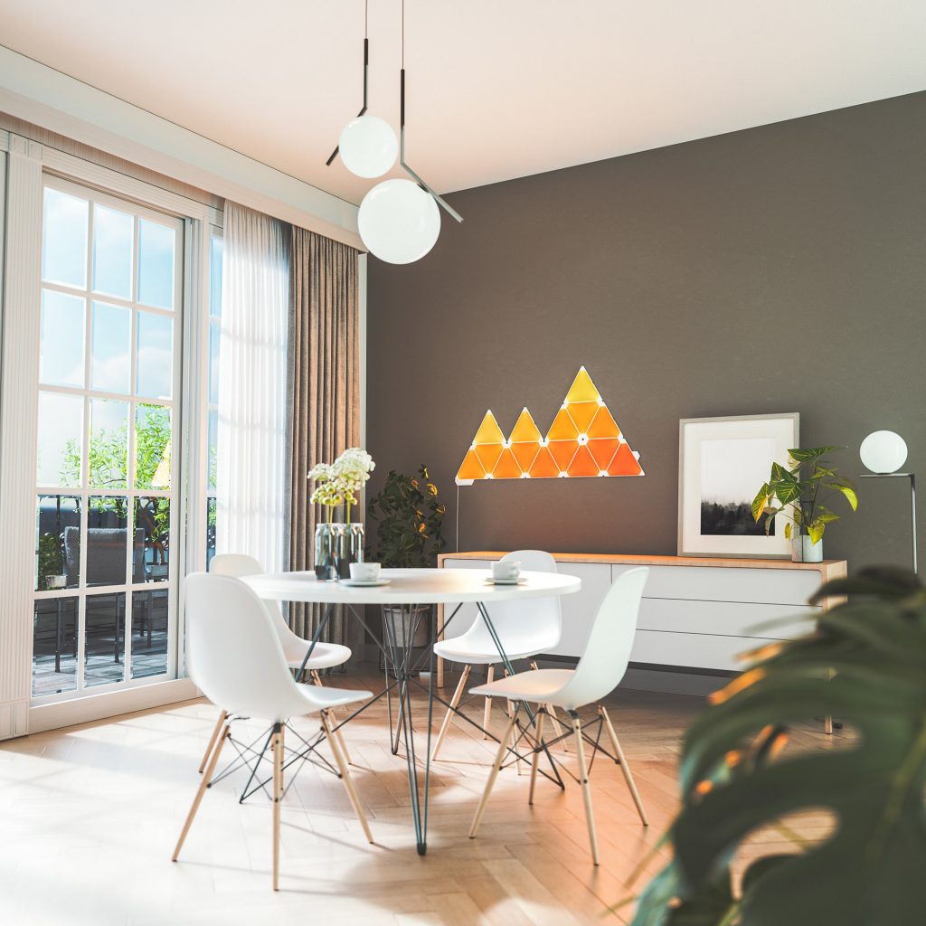 Nanoleaf Light Panels Rhythm Smarter Kit - 15PK - EasyGates.co.uk