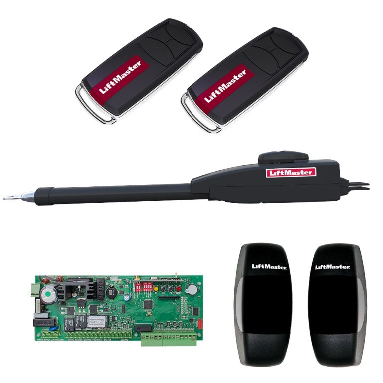 LiftMaster LA400EVS Single Swing Gate Opener Kit myQ Compatible