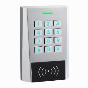 AXK3-D Outdoor Keypad from the side