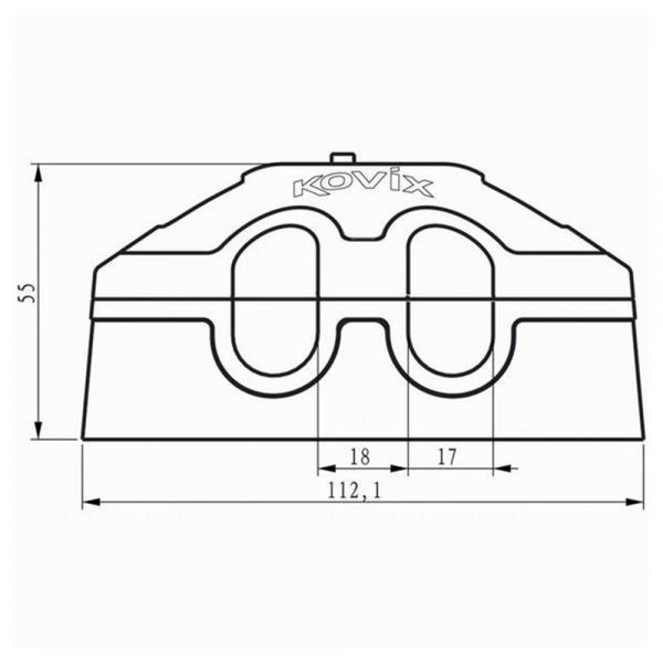 KOVIX KGA Self Locking Ground Anchor Diagram