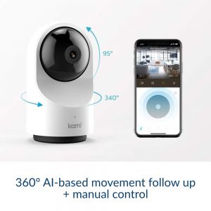 Kami Indoor 360 Camera 360º AI based movement follow up + manual control