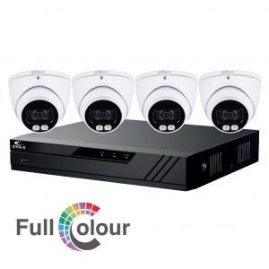 Eagle DVR Kit 8ch, 4x 5MP Colour-View HDCVI Turret,1TB