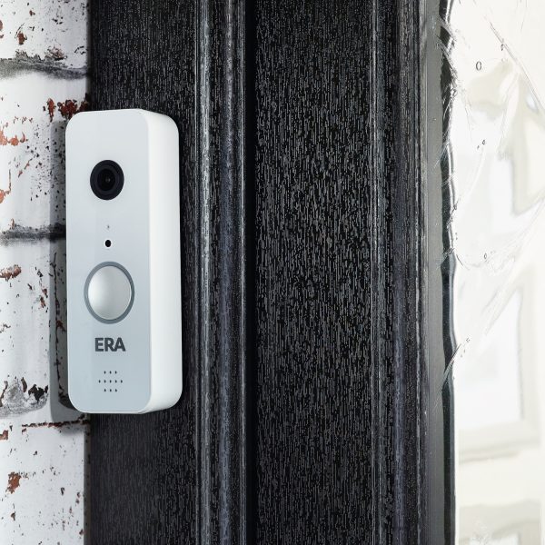 ERA Protect External 1080 HD Video Doorbell White SCAEXDBWH1080