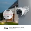 EZVIZ Full HD Outdoor Smart Security Cam, With Siren & Strobe Light, H.265, Colour Night Vision, Human Detection