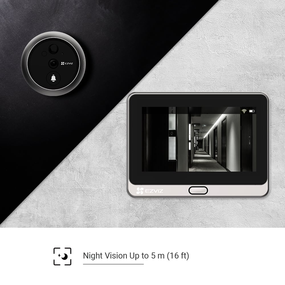 EZVIZ CP4: You need an electronic peephole even if you don't know it yet. 