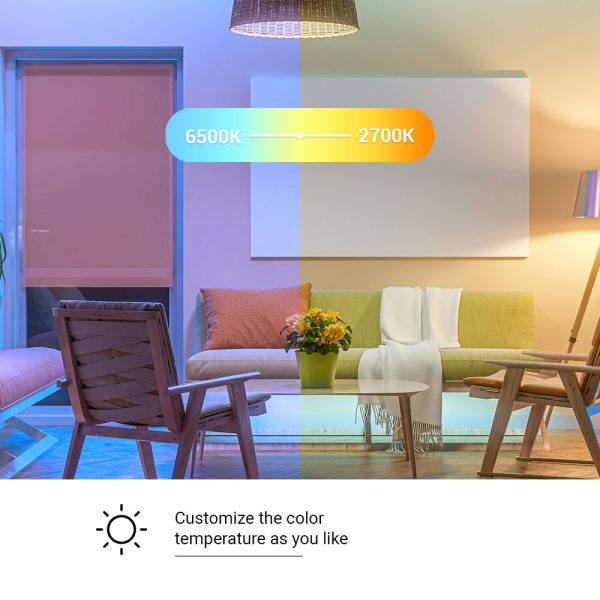 EZVIZ LB1 Colour E27 Dimmable Wi-Fi LED Smart Bulb