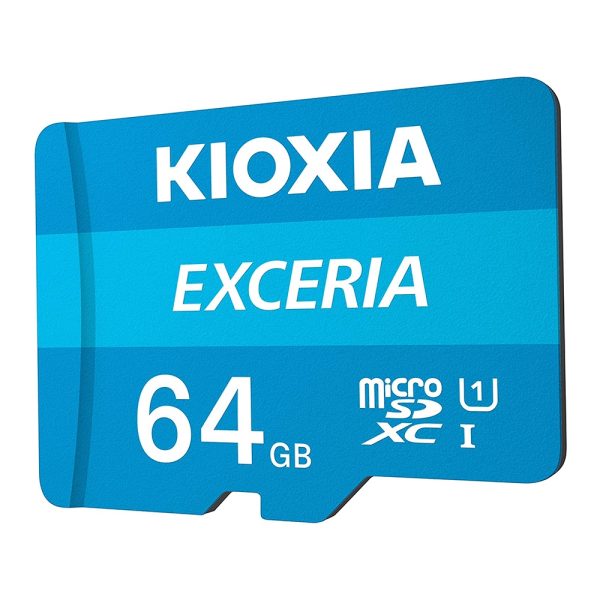 Kioxia 64GB Exceria U1 Class 10 microSD