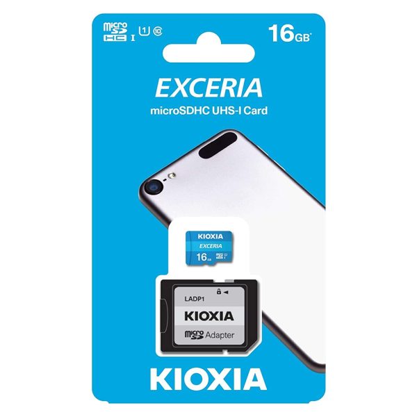 Kioxia Exceria Plus - Scheda Di Memoria MicroSD 64GB Alta Affidabilità Per Video 4K E App Android