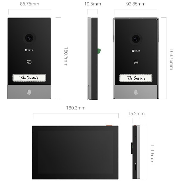 EZVIZ HP7 - Smart Home Video Doorphone