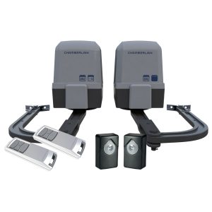 Chamberlain CHAA250EVC Double Swing Gate Opener Kit – myQ Compatible