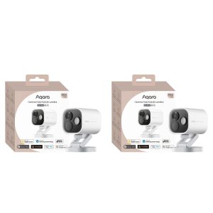 Aqara Camera Hub G5 Pro Duo Bundle (PoE / Wi-Fi) - Wi-Fi, White