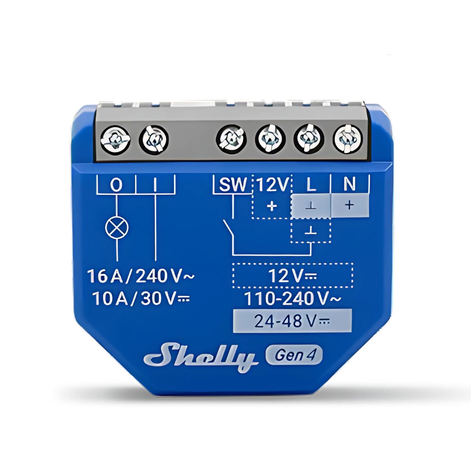 Shelly 1 Gen4 Smart Relay - EasyGates.co.uk