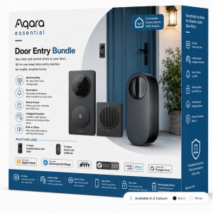 Aqara Essential Smart Door Entry Bundle - Black